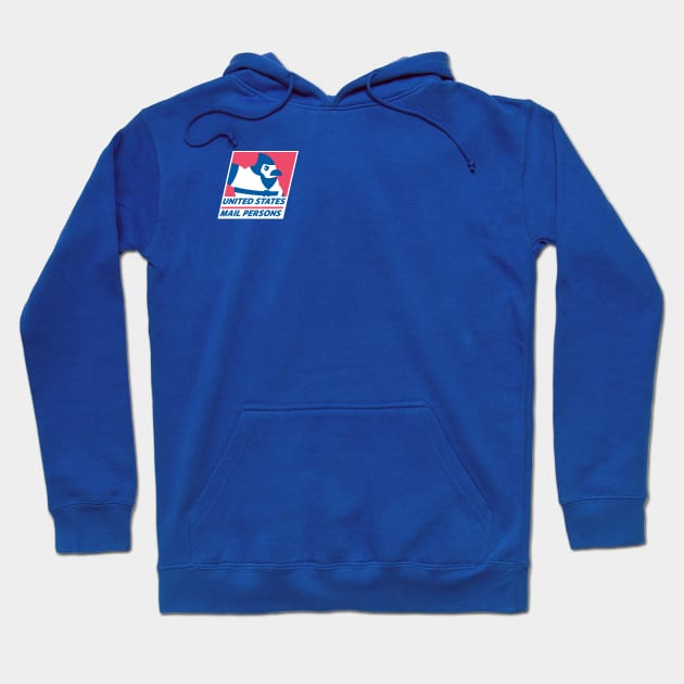 United States Mailpersons Uniform Hoodie by Off Book The Improvised Musical Merch Shop